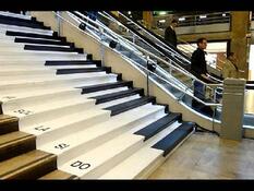 escalier piano